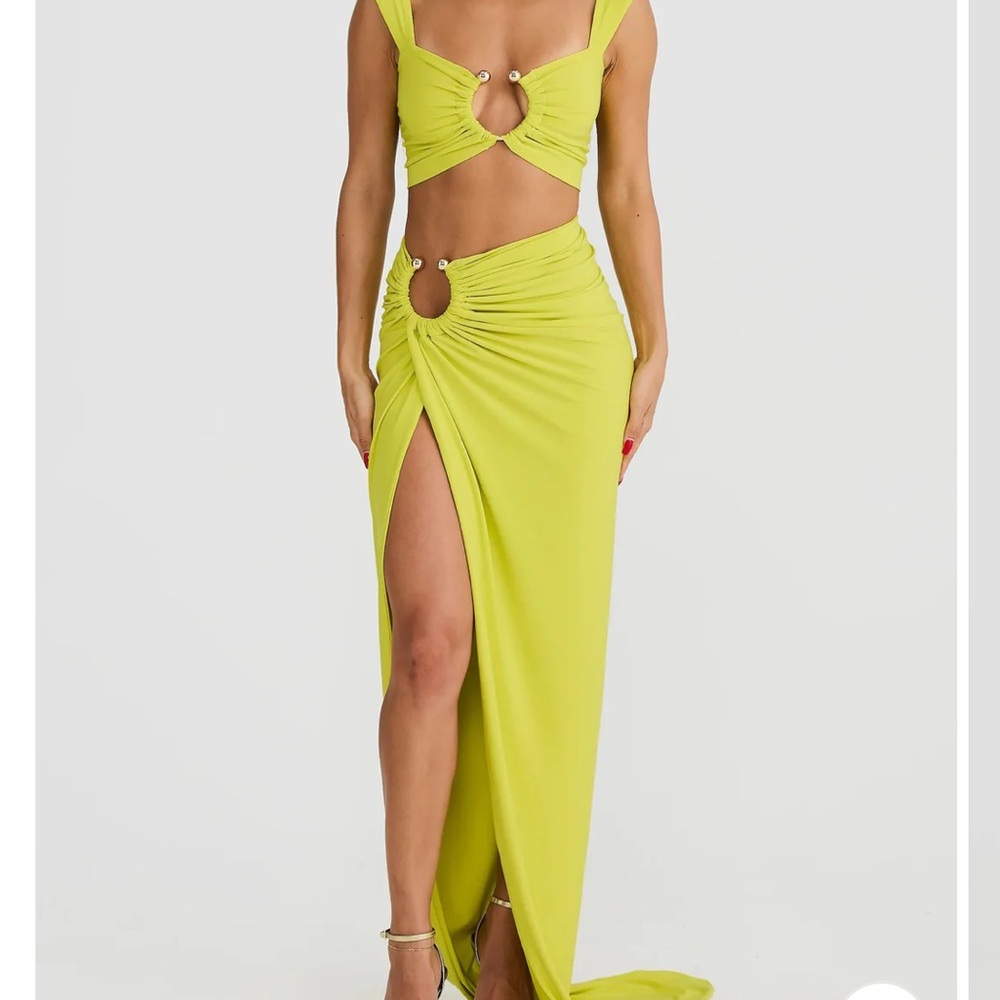 MELANI Venice set Chartreuse
